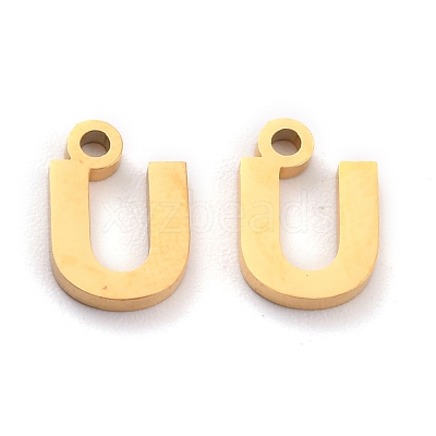 304 Stainless Steel Pendants STAS-F267-10U-G-1