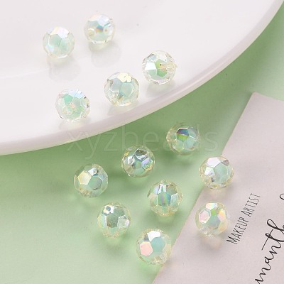 Transparent Acrylic Beads TACR-S152-04B-SS2111-1