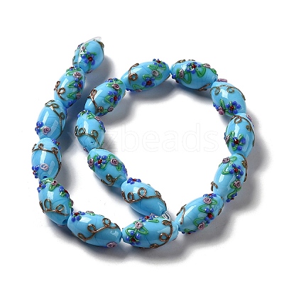 Handmade Lampwork Beads LAMP-J089-D06-A-1