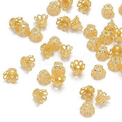 Iron Bead Caps IFIN-D042-6x4.5-G-1