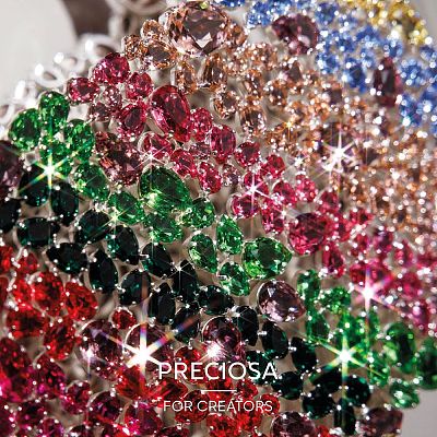 Preciosa® MAXIMA Crystal Sew-On Cups Y-PRC-SD14-40010-S-1