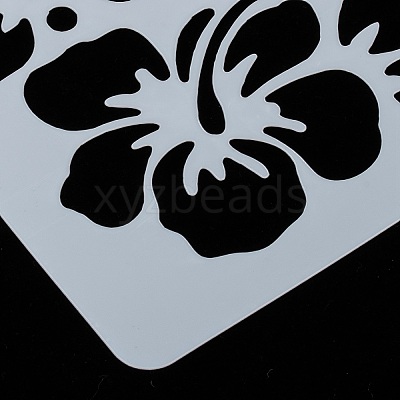 Plastic Reusable Drawing Painting Stencils Templates DIY-F018-B10-1
