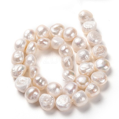 Natural Cultured Freshwater Pearl Beads Strands PEAR-L033-50-01-1