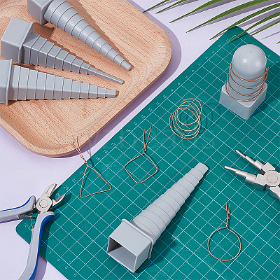 Plastic Board Bobbins AJEW-WH0596-562-1