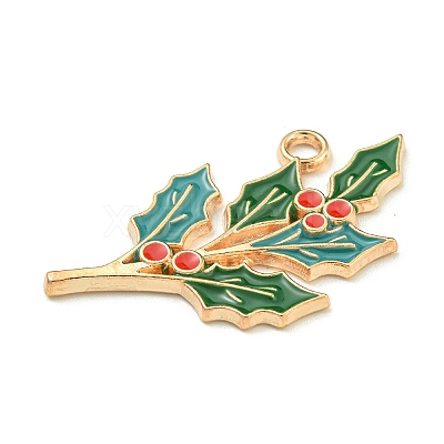 Christmas Theme Alloy Enamel Pendants ENAM-I060-03A-1