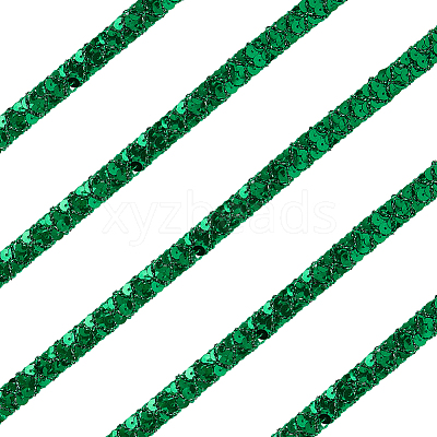 Plastic & Polyester Paillette Beads OCOR-WH20016-04F-1