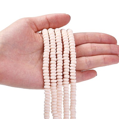 Handmade Polymer Clay Beads Strands LS-CLAY-N008-008-01-1