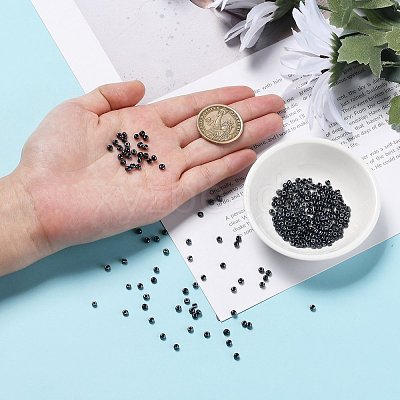 375G 15 Colors Glass Seed Beads SEED-JP0004-04-3mm-1