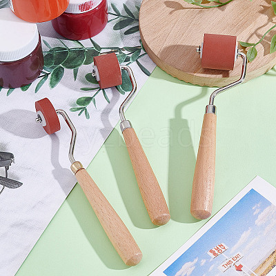 3Pcs 3 Styles Wood Roller FIND-NB0005-94-1