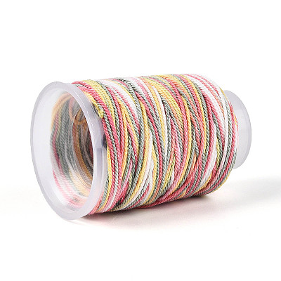 35M Segment Dyed Macrame Cotton Cord OCOR-T017-06D-1