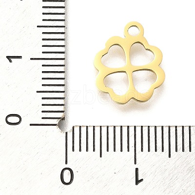 Ion Plating(IP) 304 Stainless Steel Charms STAS-K263-57B-G-1