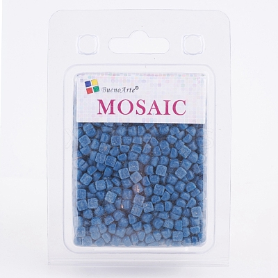 Glass Mosaic Tiles Cabochons GLAA-G072-04C-1