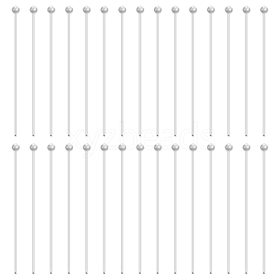 925 Sterling Silver Ball Head Pins STER-BC0002-16B-1