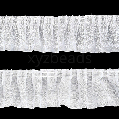 5 Yards Double Polyester Lace Trim for Sewing Decoration OCOR-GF0005-06E-1