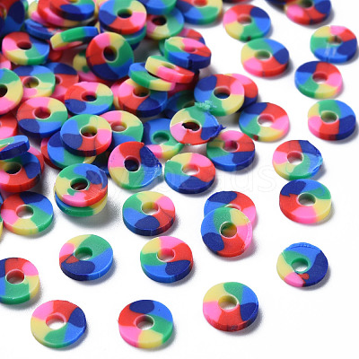 Handmade Polymer Clay Beads CLAY-S095-A002-1