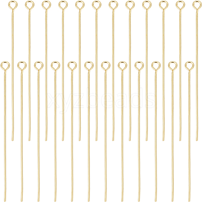 Brass Eye Pins KK-BBC0012-23A-1