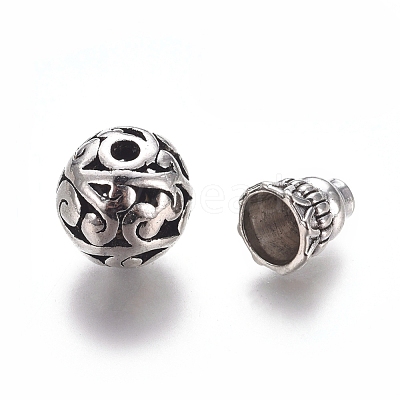 Tibetan Style Alloy Guru Bead Sets PALLOY-TAC0009-31-AS-1