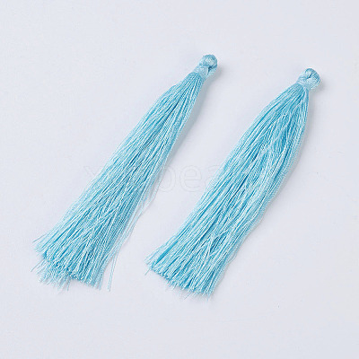 Polyester Tassel Pendants FIND-P026-B02-1