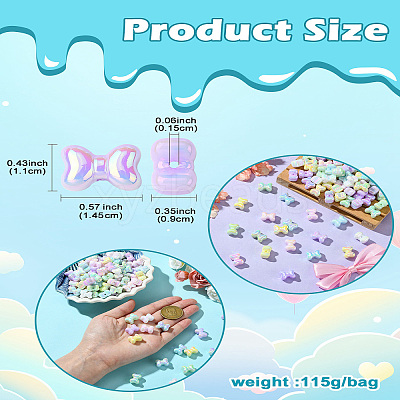 Opaque Acrylic Beads OACR-CJC0009-09-1