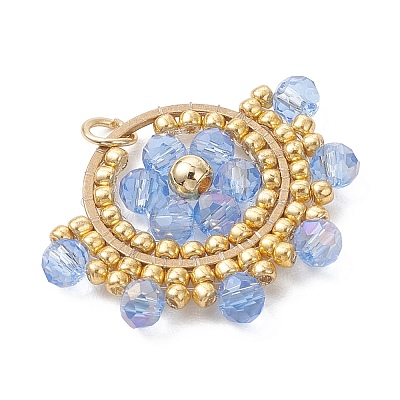 Glass Pendans PALLOY-MZ01222-02-1