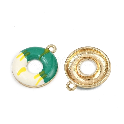 Alloy Enamel Pendants ENAM-H002-03B-01-1