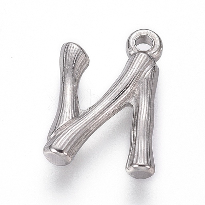 Tarnish Resistant 304 Stainless Steel Pendants STAS-G214-38P-N-1