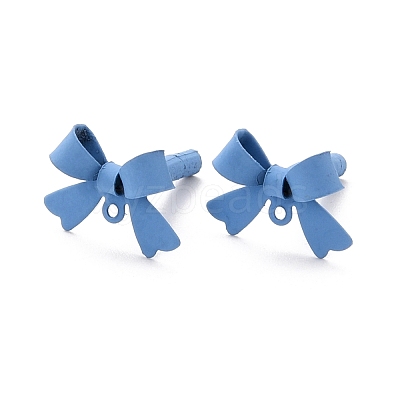 Alloy Stud Earring Findings EJEW-J102-08H-1