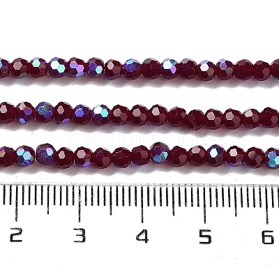 Opaque Glass Beads Strands EGLA-A035-P3mm-L02-1