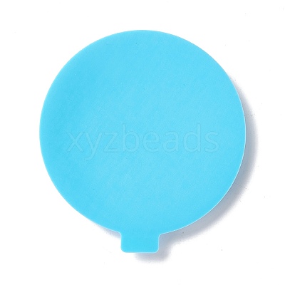 Flat Round Silicone Cup Mat Molds LS-DIY-M039-01-1