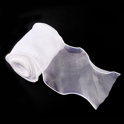 12M Polyester Wave Edge Ribbon DIY-TA0012-80-1