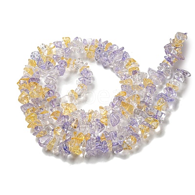 Crackle Glass Bead Strands G-F328-18-A-1