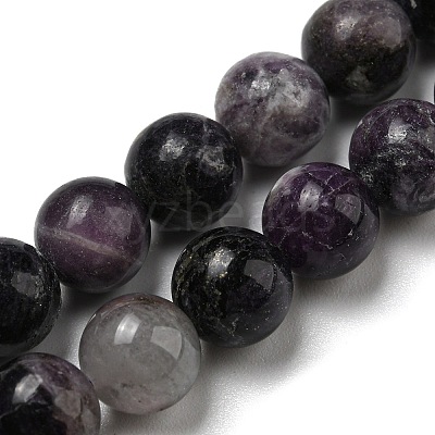 Grade A Natural Fluorite Beads Strands G-R494-A13-03-1