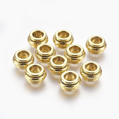 Tibetan Style Alloy Beads TIBEB-A10319-AG-FF-1