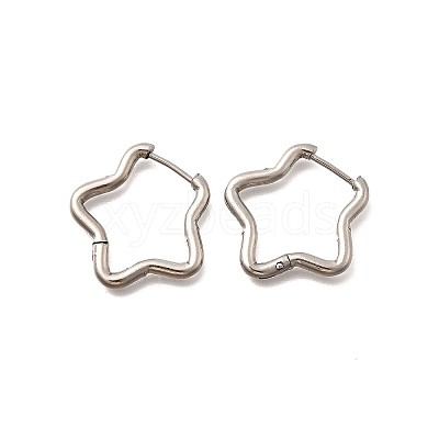 201 Stainless Steel Hoop Earrings EJEW-Z137-02P-05-1