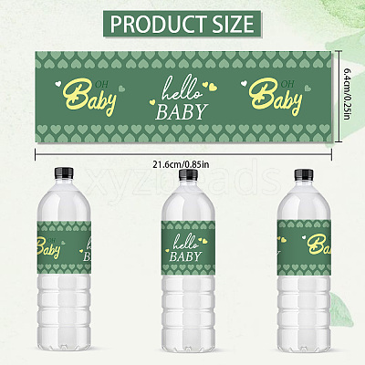 Bottle Label Adhesive Stickers DIY-WH0520-011-1