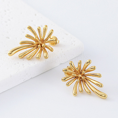 Firework 304 Stainless Steel Stud Earrings for Women YF3044-1