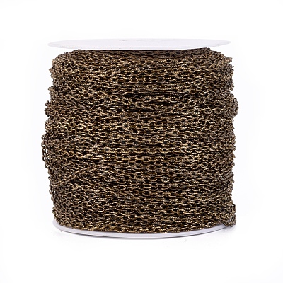 Iron Textured Cable Chains CH-0.8YHSZ-AB-1