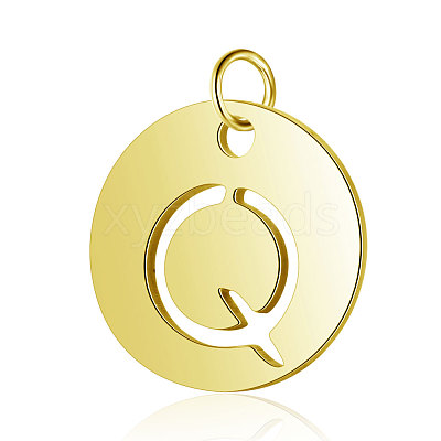 304 Stainless Steel Charms STAS-S105-T514G-Q-1