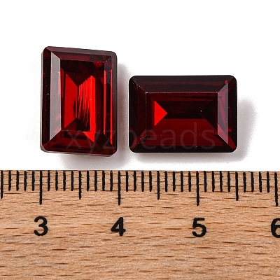 Glass Rhinestone Cabochons RGLA-A026-02D-208-1