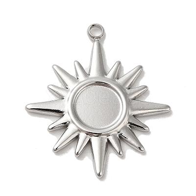 Non-Tarnish 304 Stainless Steel Pendants STAS-K263-36P-1