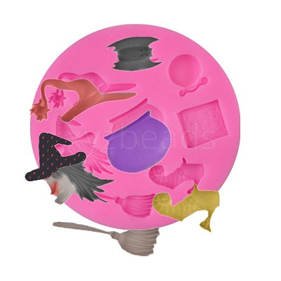 Halloween Theme Food Grade Silicone Molds DIY-L019-032A-1