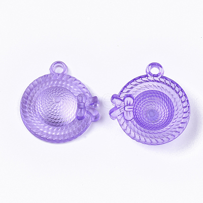 Transparent Acrylic Pendants TACR-S133-097-1