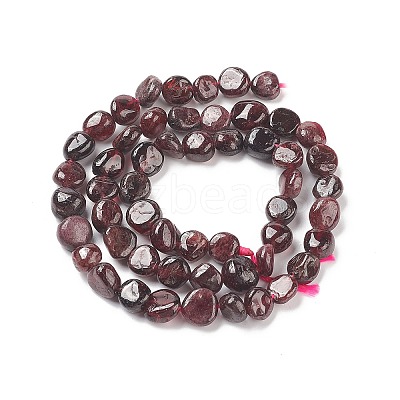 Natural Garnet Beads Strands G-L478-52-1