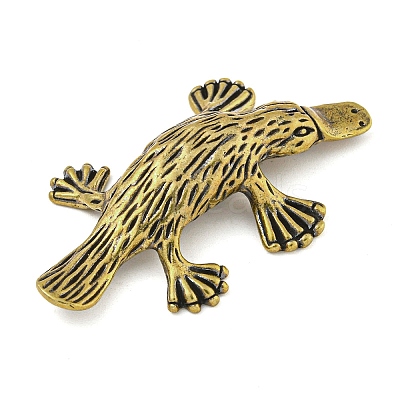 Brass Figurine Statue for Living Room Table Home Decoration DJEW-Q005-01B-AB-1