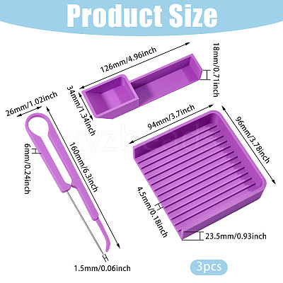 Plastic Fuse Beads Tool Sets DIY-WH0899-818B-1