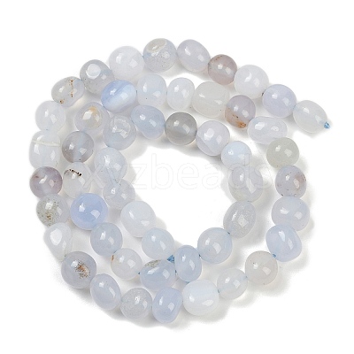 Nature Blue chalcedony Beads Strands G-D303-01-1