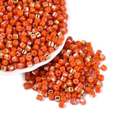 FGB Opaque Colours Glass Seed Beads SEED-Q040-07A-A03-1