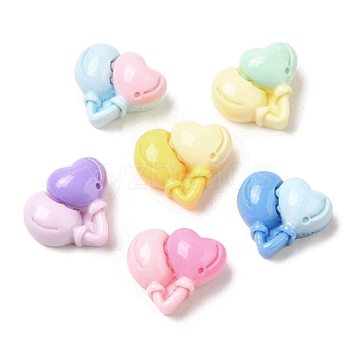 Cartoon Opaque Resin Cabochons RESI-C039-04A-1