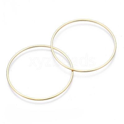 Brass Linking Rings KK-S327-06KC-35mm-1