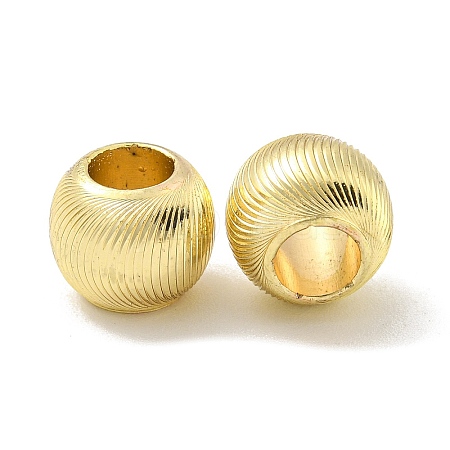 Brass European Beads KK-L075-003LG-1